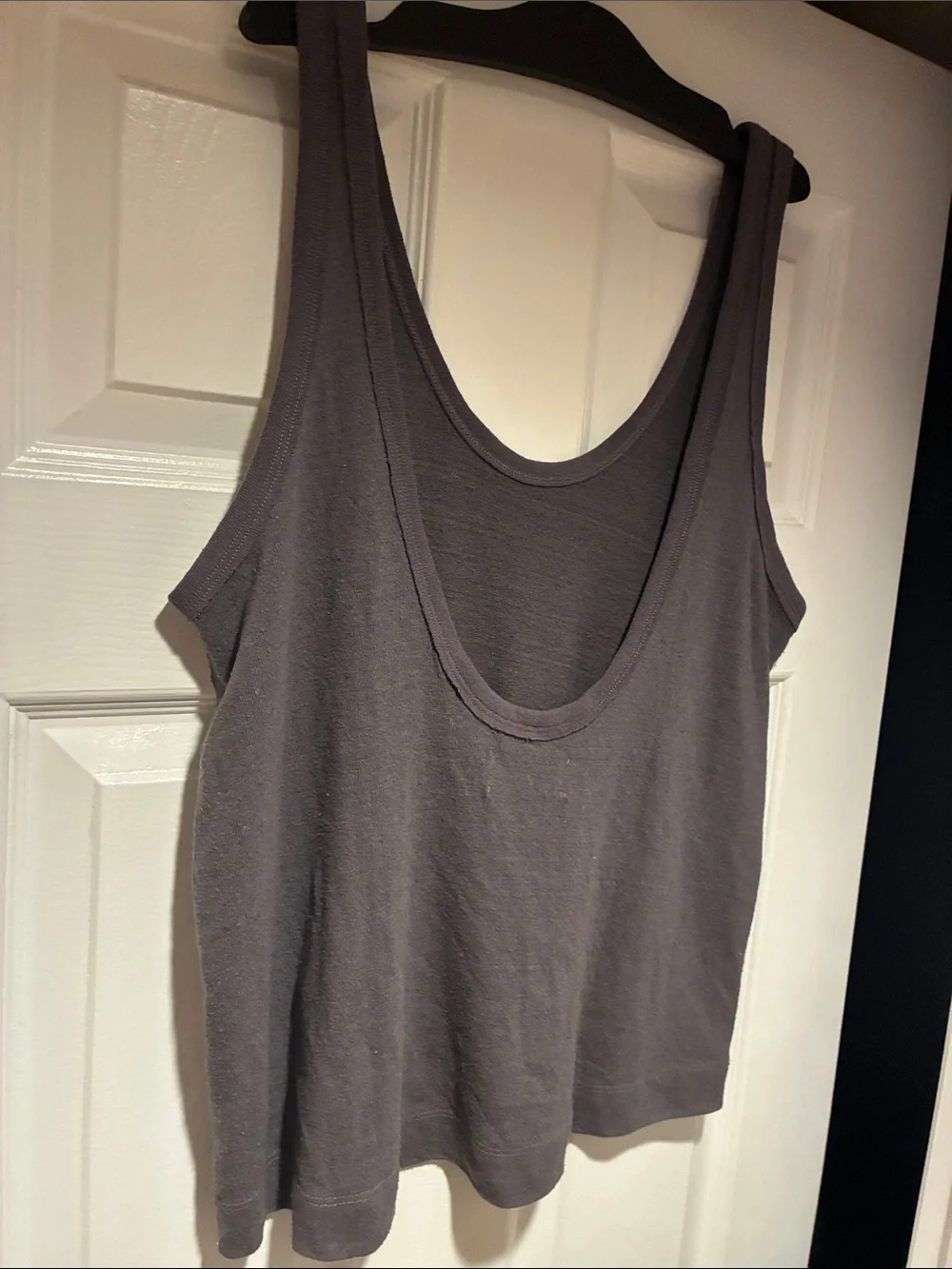 Free People Scoop Neck Silk Tank